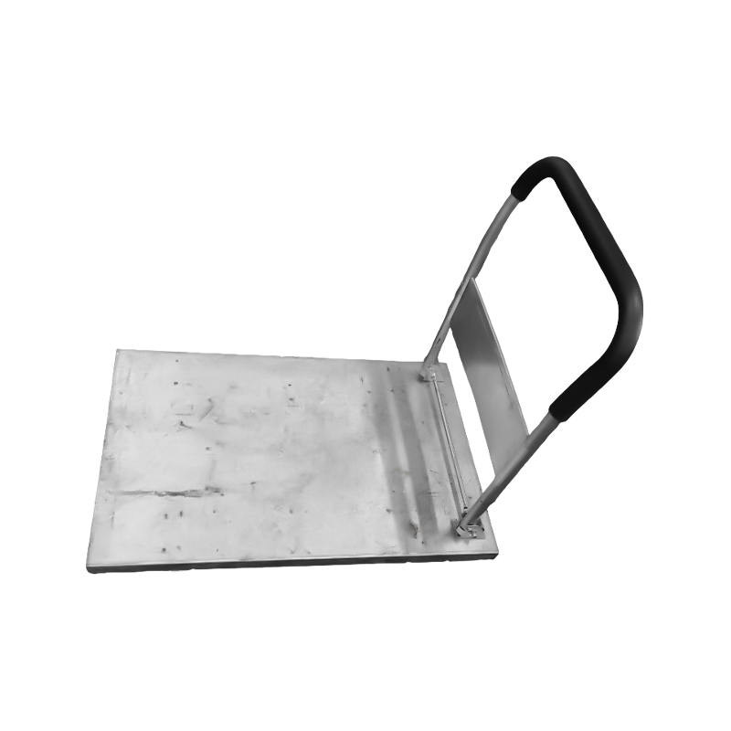 Gravis-Officium Steel Plate Hand Cart ONERARIUS Manu Truck Portable Flatbed Cart Folding Hand-Pulled Cart Home Use Flatbed Trailer